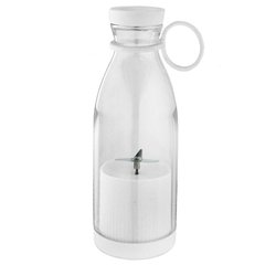 Портативний бездротовий блендер пляшка DM-518 (білий, 1200 мАг, 380 мл, безпровідний)