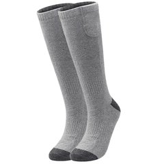 Термо шкарпетки з підігрівом Jiawei (2200 мАг, USB, сірі)