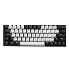 Механічна клавіатура Manthon KA-6406 (64 клавіші, USB Type-C, Black/White)