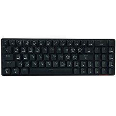 Бездротова механічна клавіатура Ajazz AK692 (2500 мАг, Blue switches, RGB, Black)