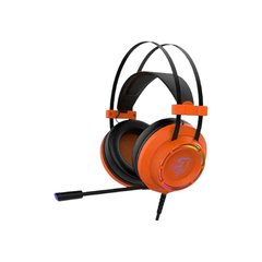Ігрові навушники Ajazz DHG160 (7.1, RGB, помаранчеві)